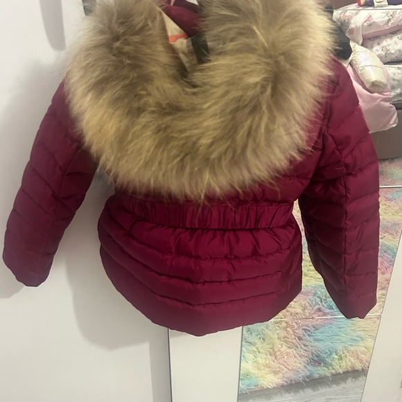 Burberry Kids Burgundy-Pinkish Puffer Jacket - Picture 8 of 8